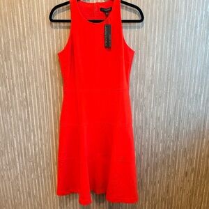 BANANA REPUBLIC Fit & Flare Midi Dress Sleeveless Wedding Guest Size 8 NWT